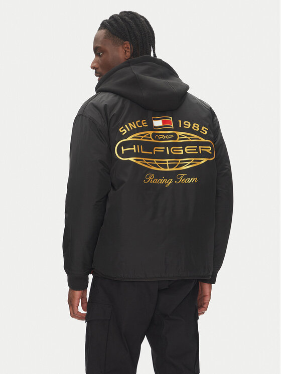 Tommy Hilfiger Tommy Hilfiger Bunda pro přechodné období F1 Movie MW0MW41369 Červená Regular Fit
