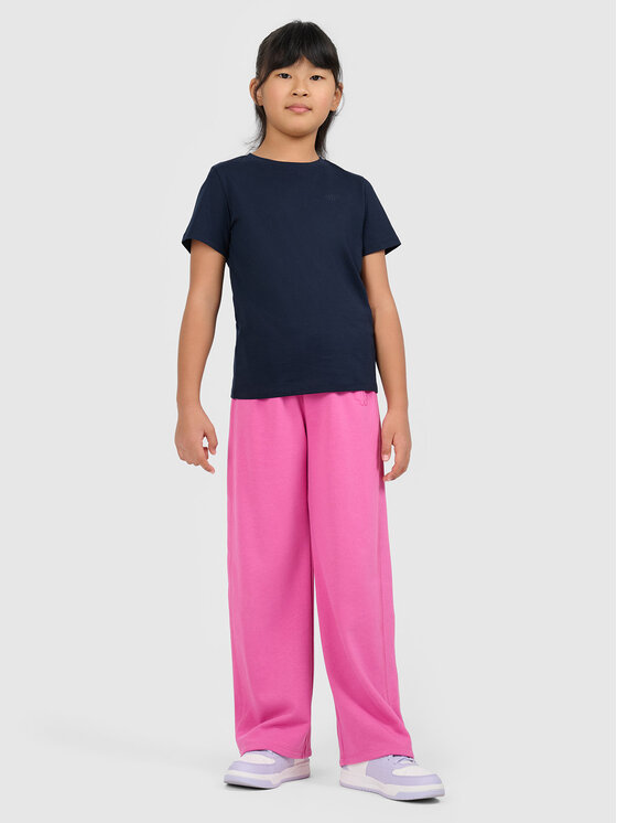 4F 4F T-Shirt NOS Granatowy Oversize