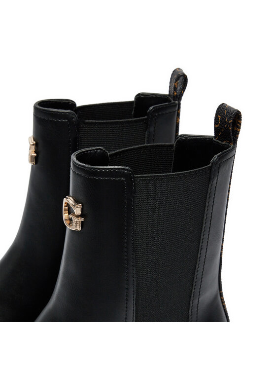 Guess Guess Μποτάκια Rinna FLTRNN FAL10 Μαύρο