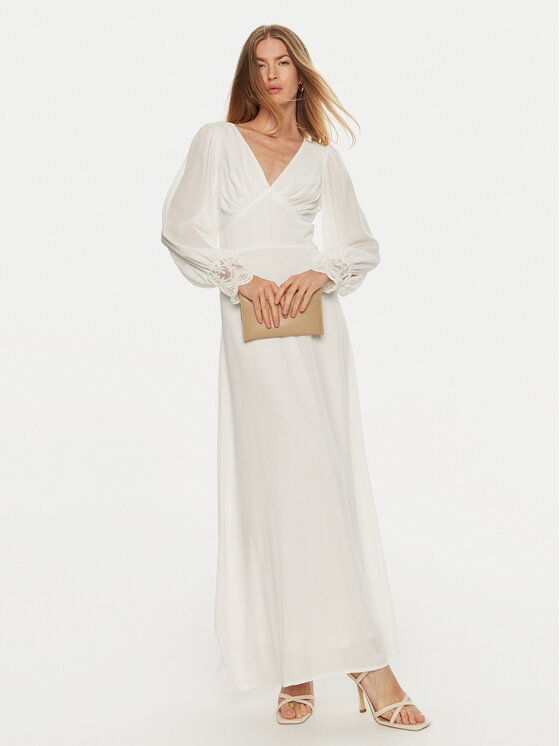Vila Vila Ljetna haljina Dani 14098599 Bijela Regular Fit