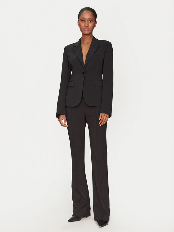 KARL LAGERFELD KARL LAGERFELD Sakoi A1W14045 Crna Regular Fit