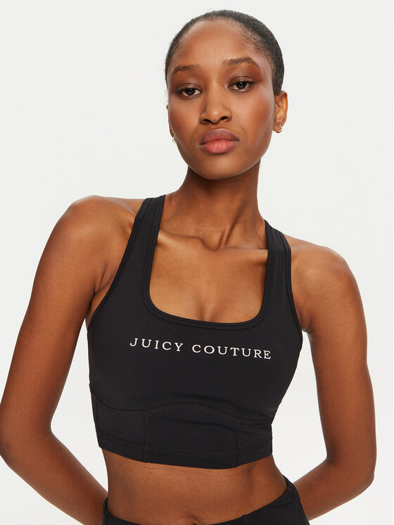 Juicy Couture Juicy Couture Sportski grudnjak Vesper JCSNS224405 Crna