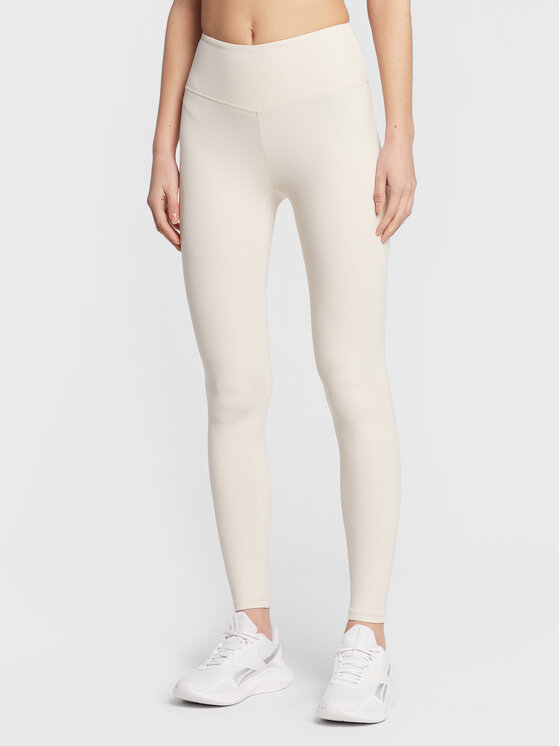 Guess Legginsy Coline V2BB10 MC04Z Écru Slim Fit Modivo.pl