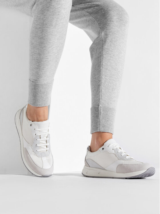 Geox Geox Sneakersy D Bulmy A B D25NQB 01422 C1000 Biały