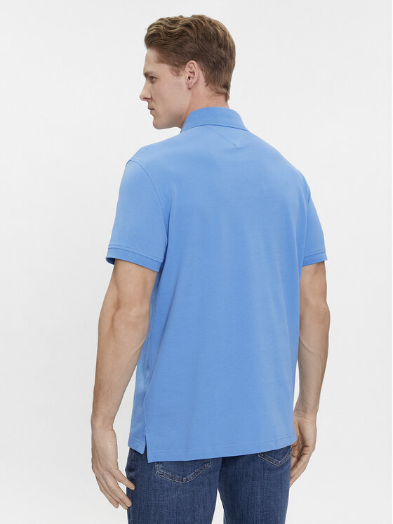 Tommy Hilfiger Tommy Hilfiger Pólóing 1985 MW0MW17770 Kék Regular Fit