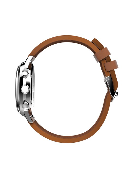 Timex Timex Hodinky Marlin Chronograph TW2W10100 Hnědá