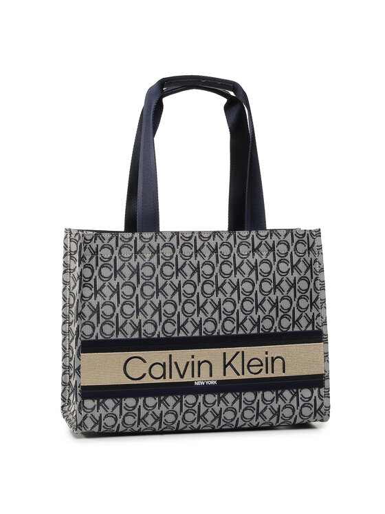 calvin klein logo shopper