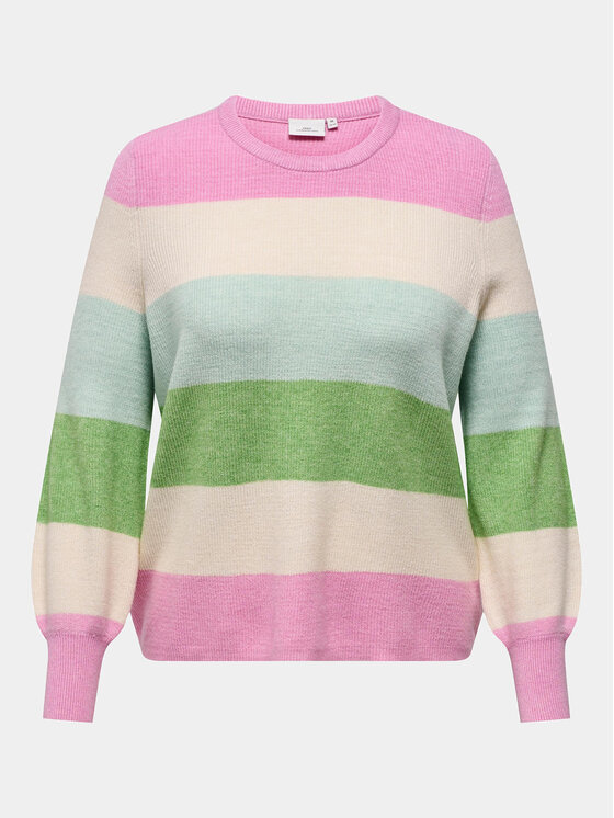 ONLY Carmakoma ONLY Carmakoma Svetr New Daria 15306802 Barevná Regular Fit
