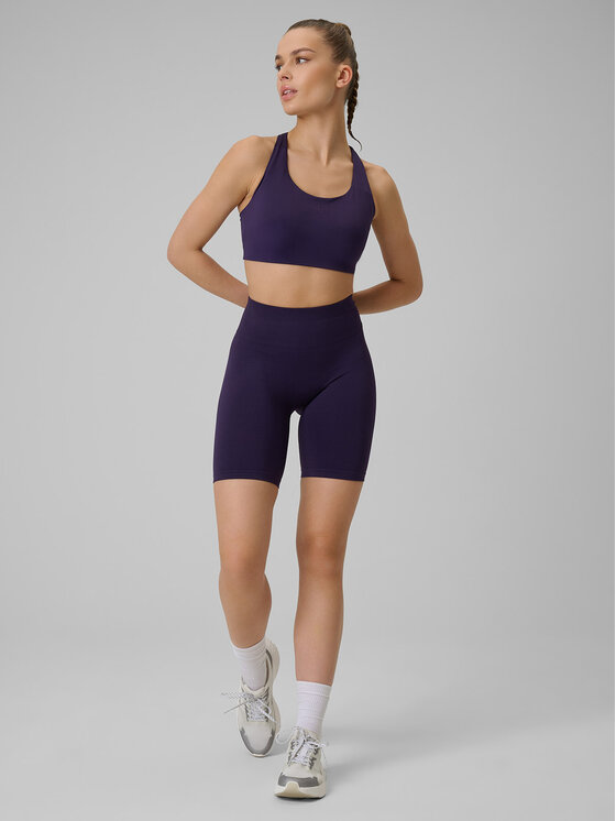 4F 4F Szorty sportowe MULTI ACTIVE Fioletowy Slim Fit