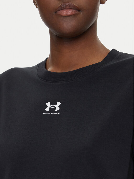 Under Armour Under Armour Koszulka techniczna Rival Core 1383648 Czarny Regular Fit