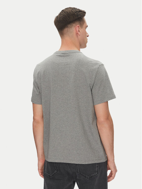Calvin Klein Jeans Calvin Klein Jeans Тишърт Hero Monologo LV04RB862G Сив Regular Fit