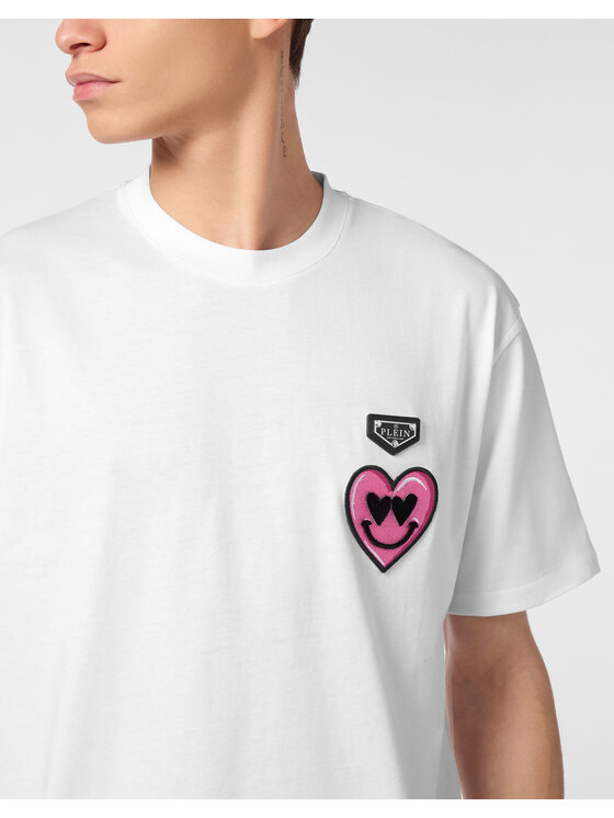 PHILIPP PLEIN PHILIPP PLEIN T-shirt 25561 Rosa Regular Fit