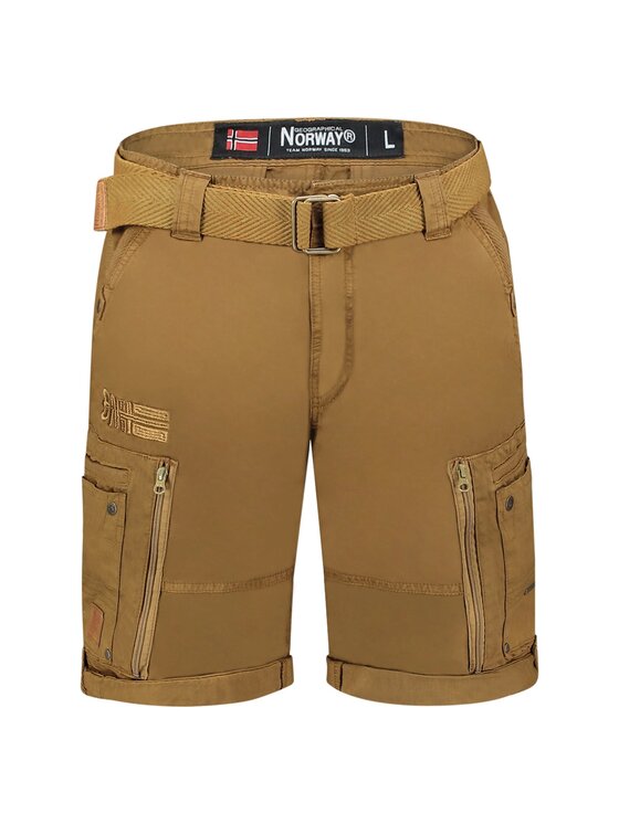Geographical Norway Geographical Norway Bermudy SY1699H/GN-Kaki Khaki Regular Fit