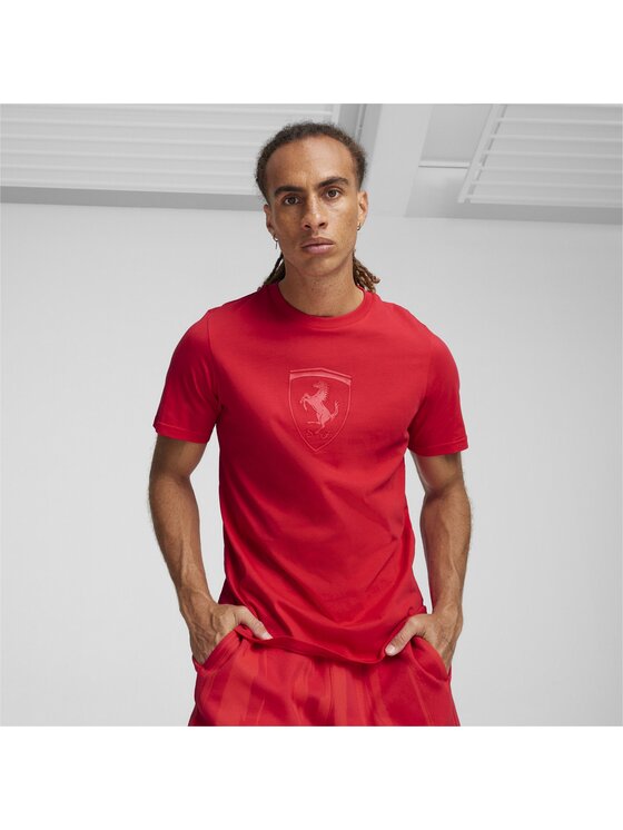 Puma Puma T-Shirt 623806 Czerwony Regular Fit