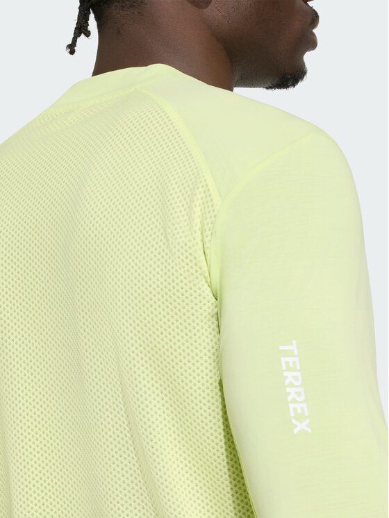 adidas adidas Koszulka techniczna 159148 Żółty Regular Fit