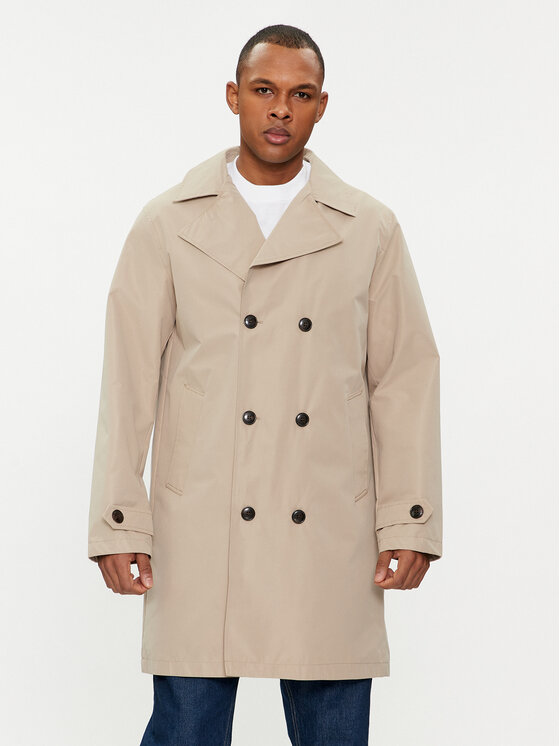 Jack&Jones Trench Climb 12249369 Bež Regular Fit