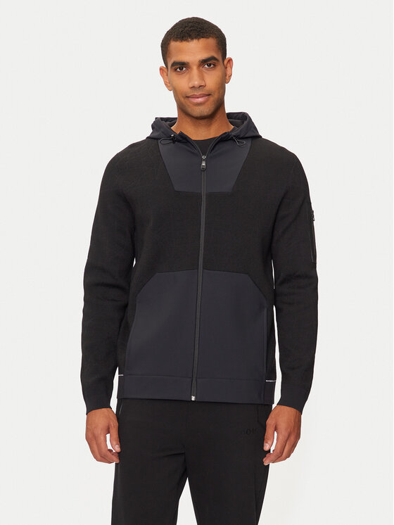 BOSS Boss Megztinis Mightor 50523166 Juoda Regular Fit