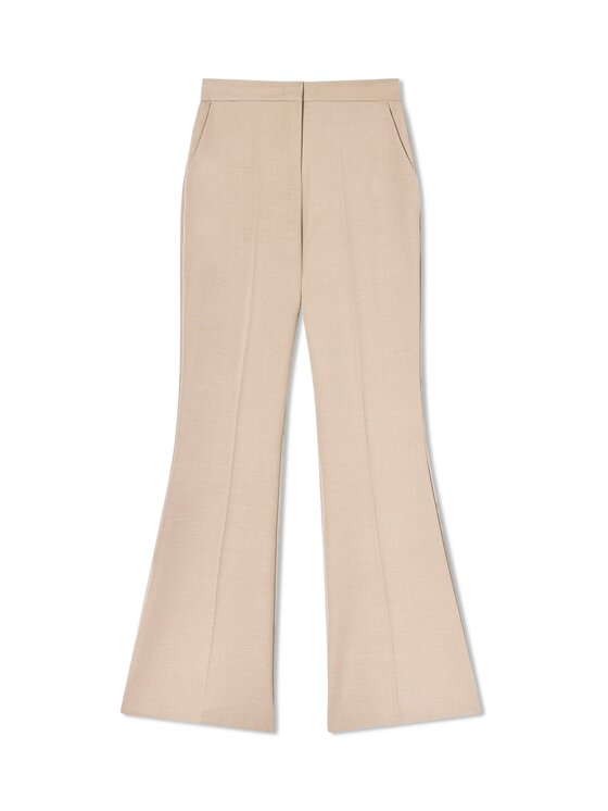 Motivi Motivi Pantaloni di tessuto P0A9Q005152N002 Bianco Flare Fit