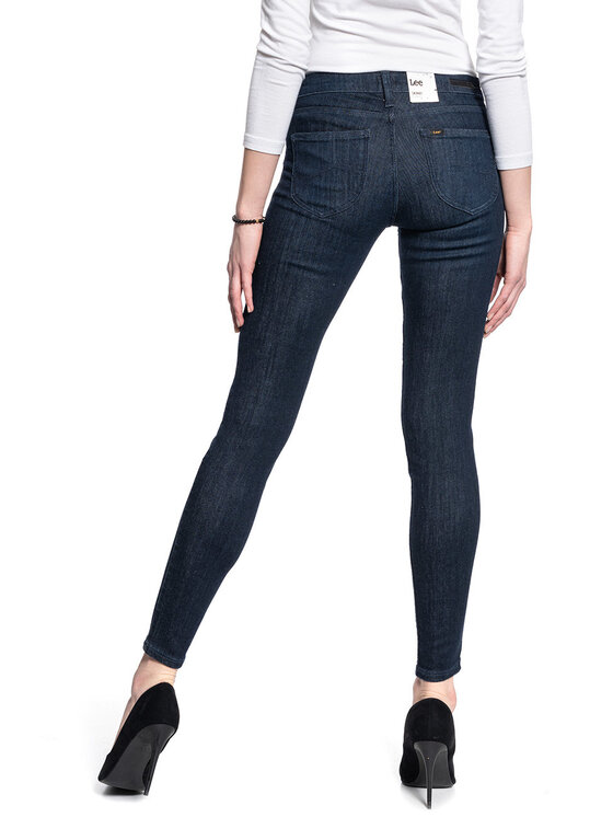 Lee Lee Jeansy SCARLETT Niebieski Skinny Fit