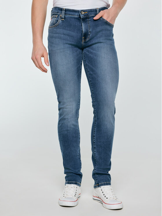 BIG STAR BIG STAR Jeansy RONAN Niebieski Slim Fit