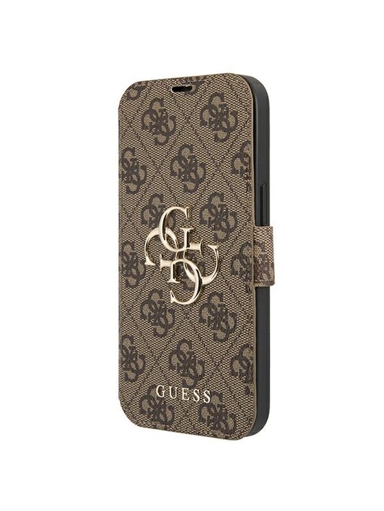 Etui na telefon Guess, Brązowe, iPhone 13 Pro Max