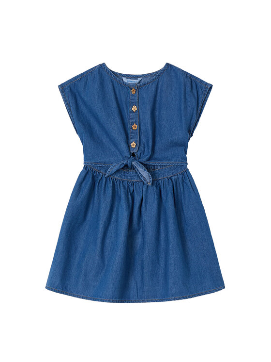 Mayoral Vestito estivo 3931 Blu scuro Regular Fit, taglia : 7Y
