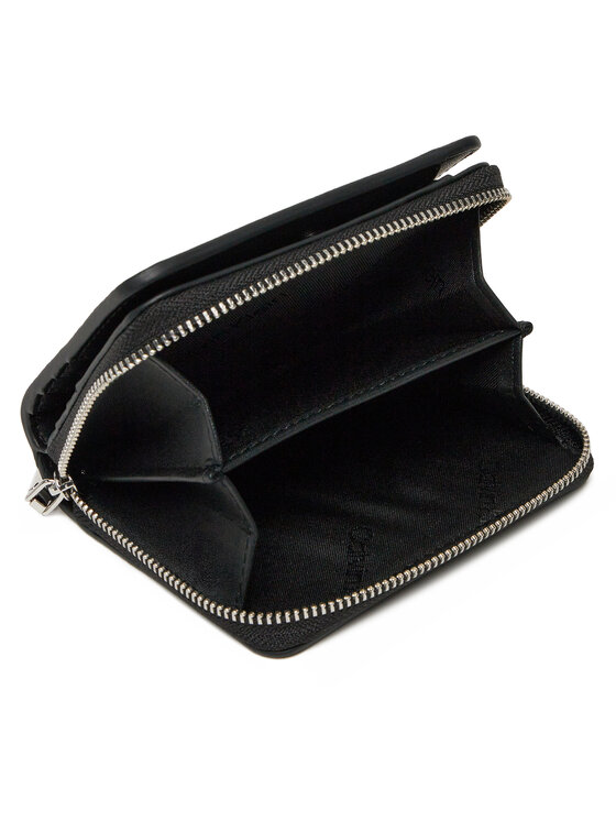 Calvin Klein Calvin Klein Dámská peněženka Ck Must Md Zip Around W/Flap LV04F1029G Černá