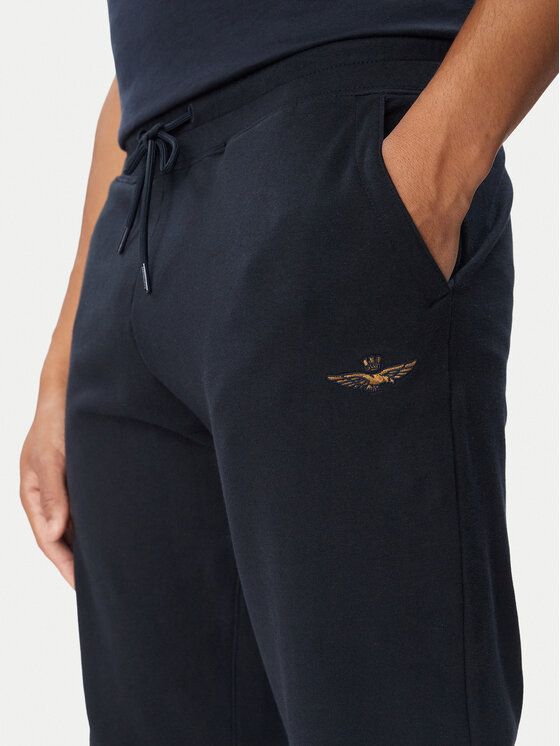 Aeronautica Militare Aeronautica Militare Sportinės kelnės 262PF1008UF00662 Tamsiai mėlyna Regular Fit