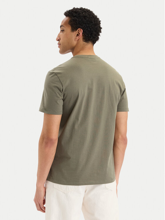 Calvin Klein Jeans Calvin Klein Jeans Majica LV04RC272G Temno zelena Regular Fit