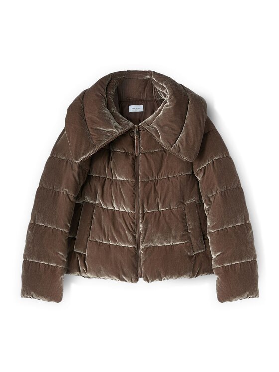 Motivi Motivi Giubbotto piumino F063Q000708N013 Marrone Regular Fit