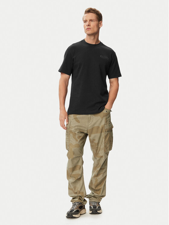 G-Star Raw G-Star Raw Тишърт 90s Logo D28921-D976 Черен Regular Fit