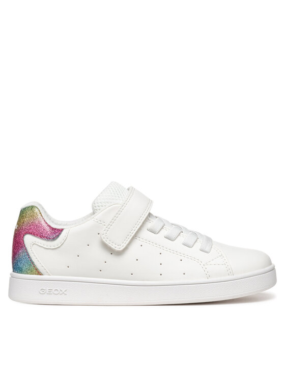 Geox Geox Sneakersy J Eclyper J36LRA 0BCQD C0653 S Biały