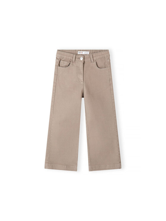 minoti minoti Spodnie materiałowe 32PANT155 Brązowy Wide Leg