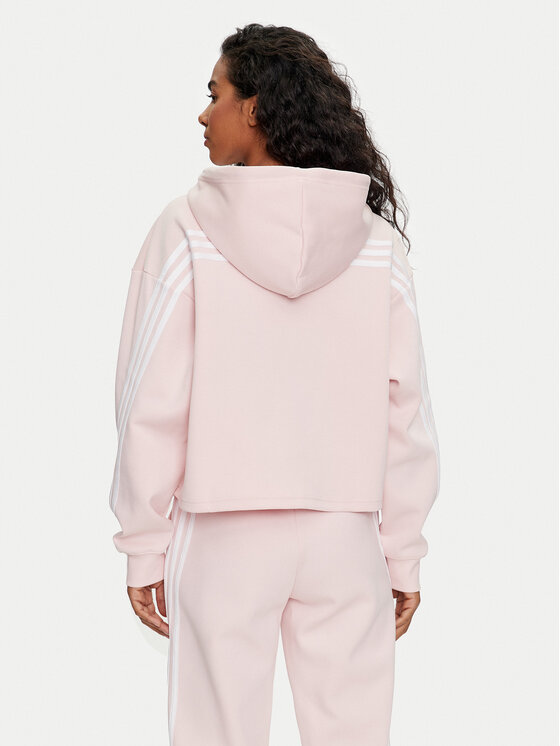 adidas Felpa Future Icons 3 Stripes IW5193 Rosa Loose Fit