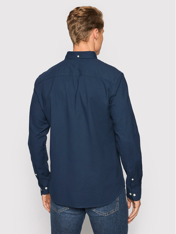 Jack & Jones Jack & Jones Ing Brook Oxford 12192150 Sötétkék Slim Fit