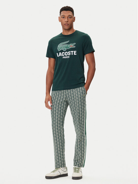 Lacoste Lacoste Футболка TH5634 Зелений Regular Fit