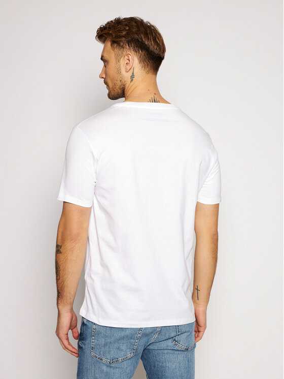 Guess Guess Marškinėliai Crew Neck F0BI00 K8HM0 Balta Regular Fit