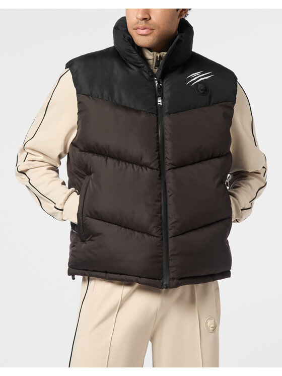 Plein Sport Plein Sport Gilet 24003 Nero Regular Fit