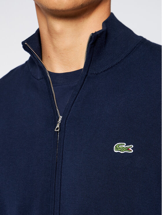 Lacoste Lacoste Pulóver AH1957 Sötétkék Classic Fit