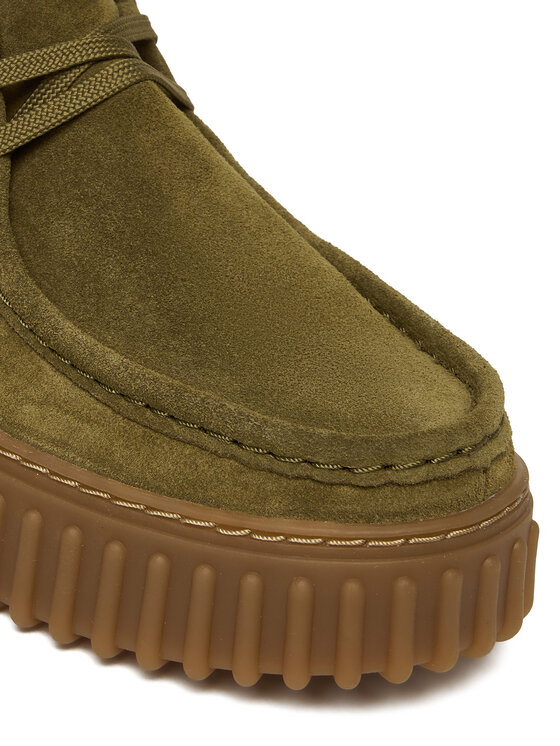 Clarks Clarks Halbschuhe Torhill Bee 26184586 Khakifarben