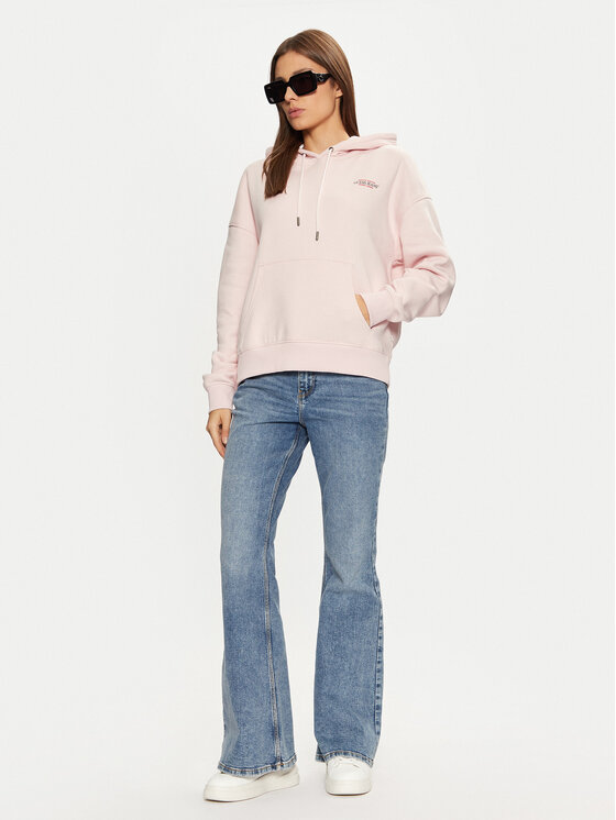 Guess Jeans Guess Jeans Μπλούζα W4BQ21 KC811 Μπεζ Regular Fit