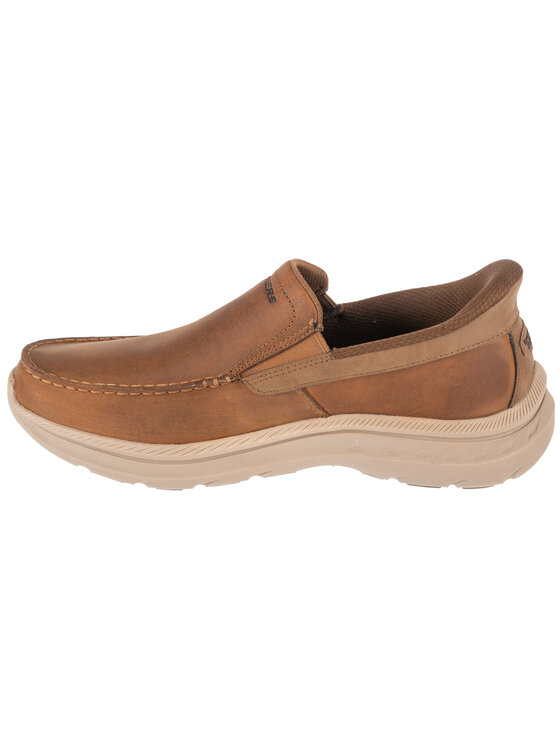 Skechers Skechers Sneakersy Skechers Slip-Ins: Pollard - Osgood Brązowy