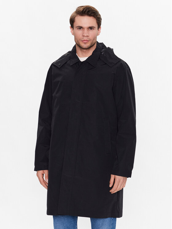 Sisley Sisley Преходно яке 2TCZSN01I Черен Regular Fit