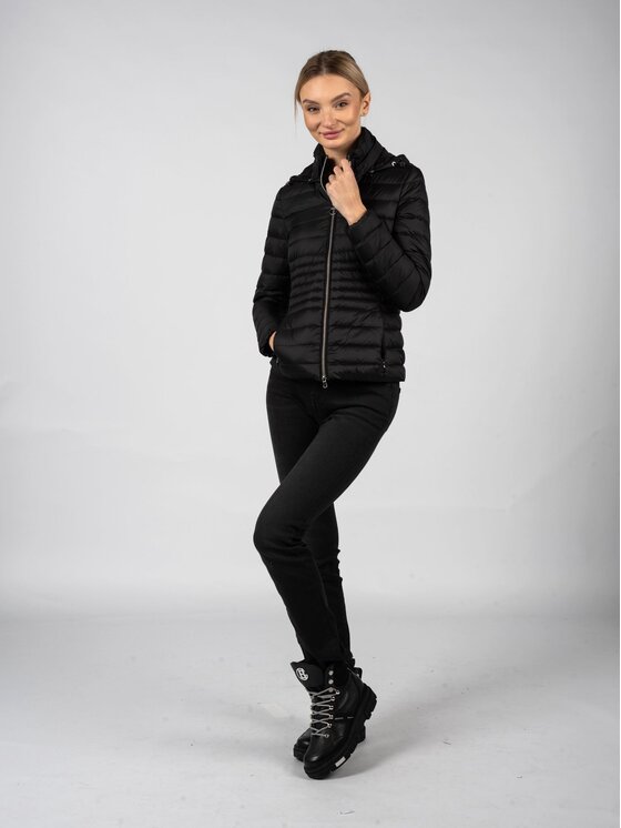Geox Geox Kurtka przejściowa W1425B T2562 Czarny Slim Fit