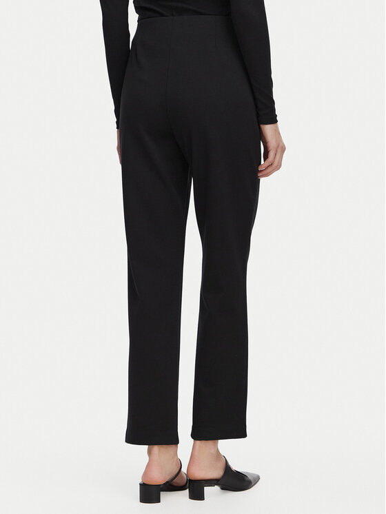 Calvin Klein Calvin Klein Bavlnené nohavice LV044F659G Čierna Straight Fit