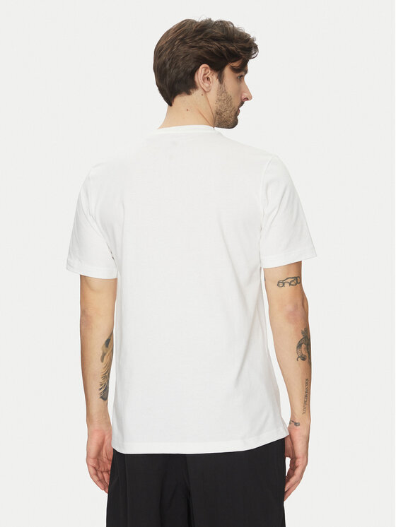 adidas adidas T-shirt Lounge Slide Graphic JJ4002 Bijela Regular Fit