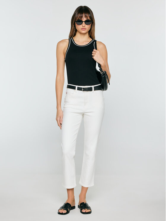BIG STAR BIG STAR Top LESSA Czarny Slim Fit