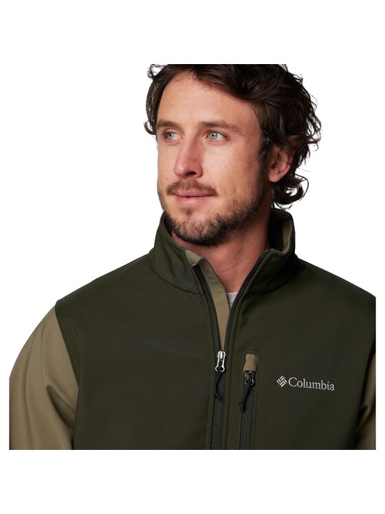 Columbia Columbia Kurtka softshell Ascender Softshell Jacket 1556534398 Zielony Regular Fit