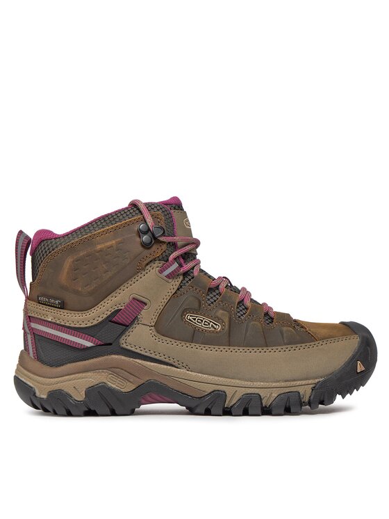 Keen Pārgājienu apavi Targhee III Mid Wp 1018178 Brūns