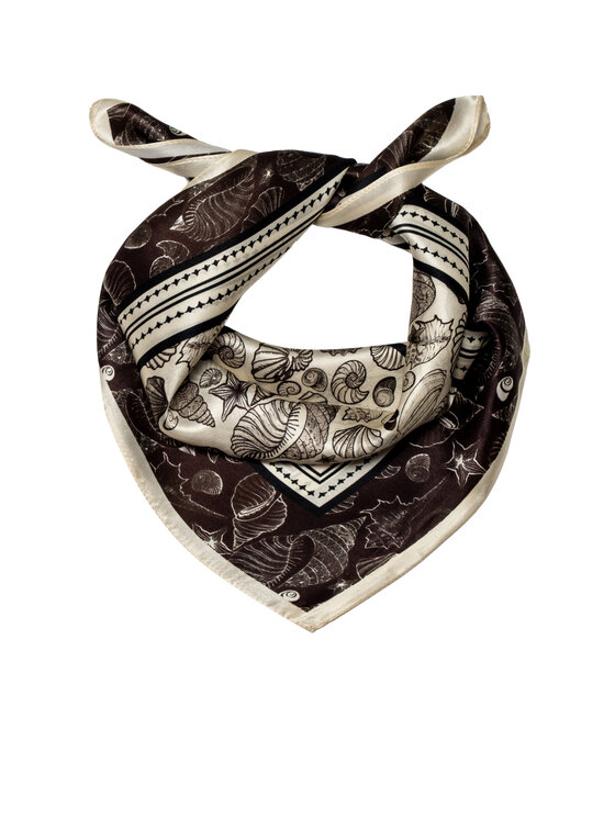 ALLORA BE UNIQUE ALLORA BE UNIQUE Foulard silk Beige